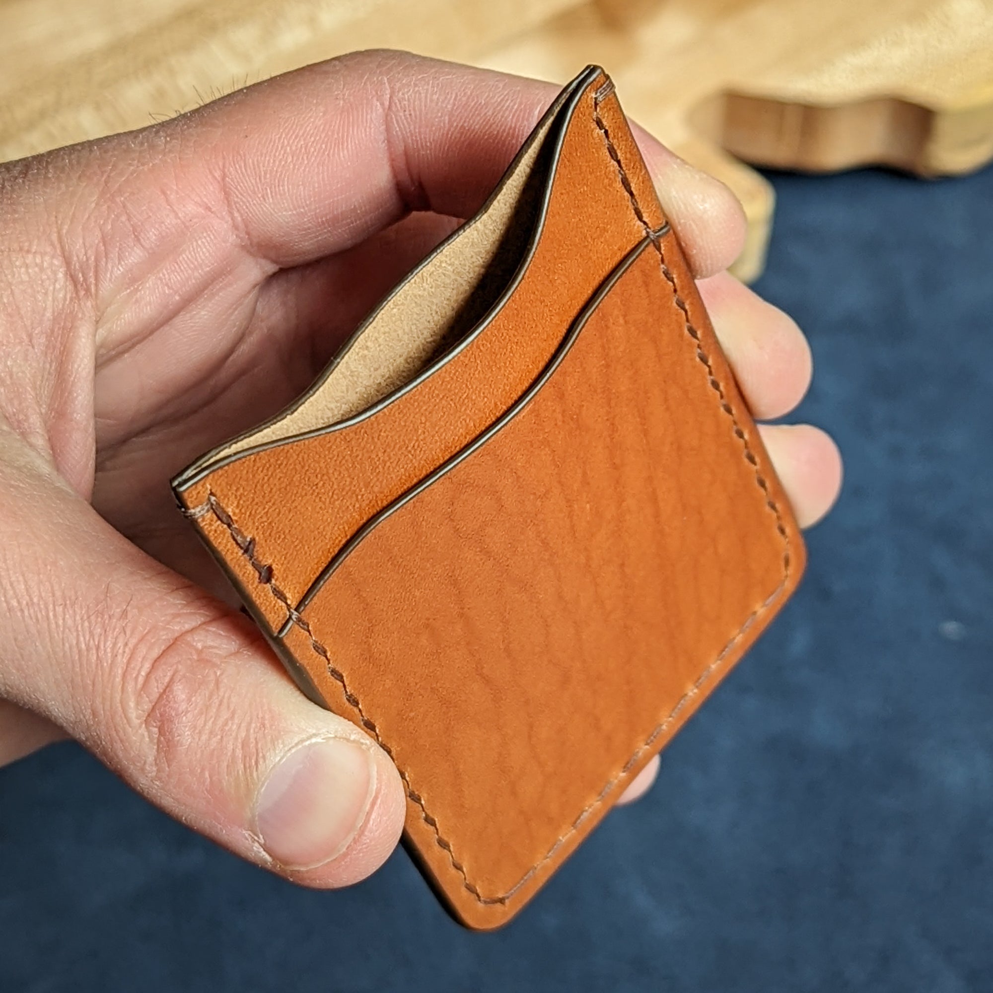 C1 Card Holder - Whiskey Buttero