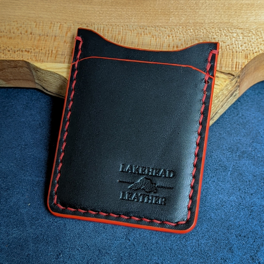 C1 Card Holder - Black Buttero