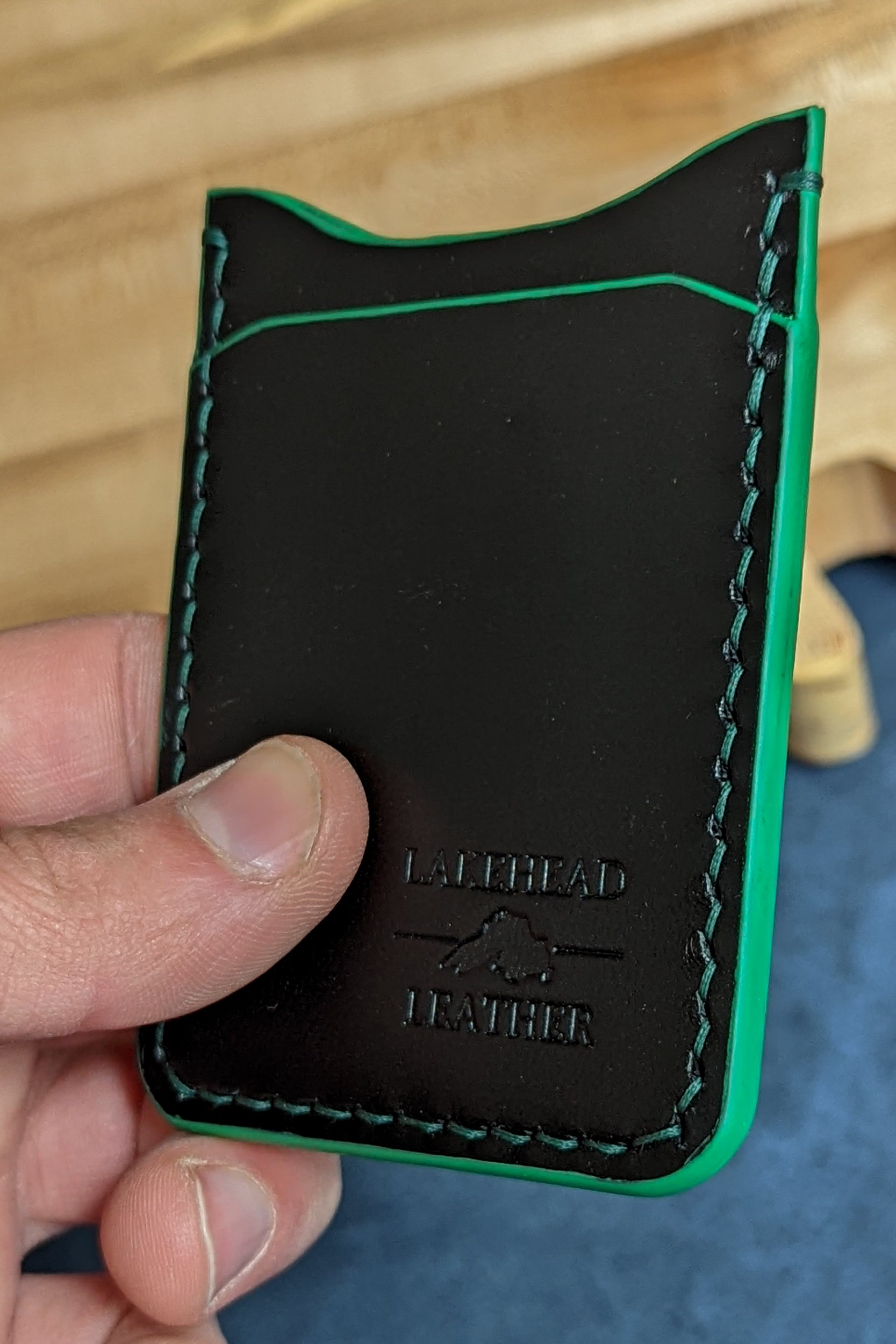 C1 Card Holder - Black Buttero