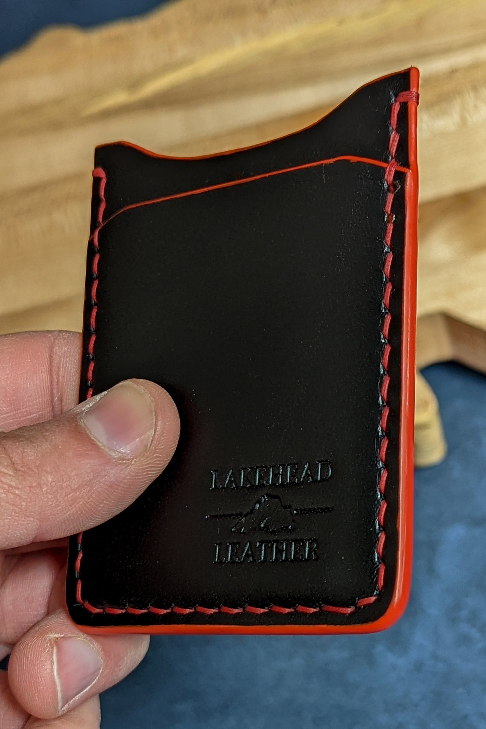 C1 Card Holder - Black Buttero