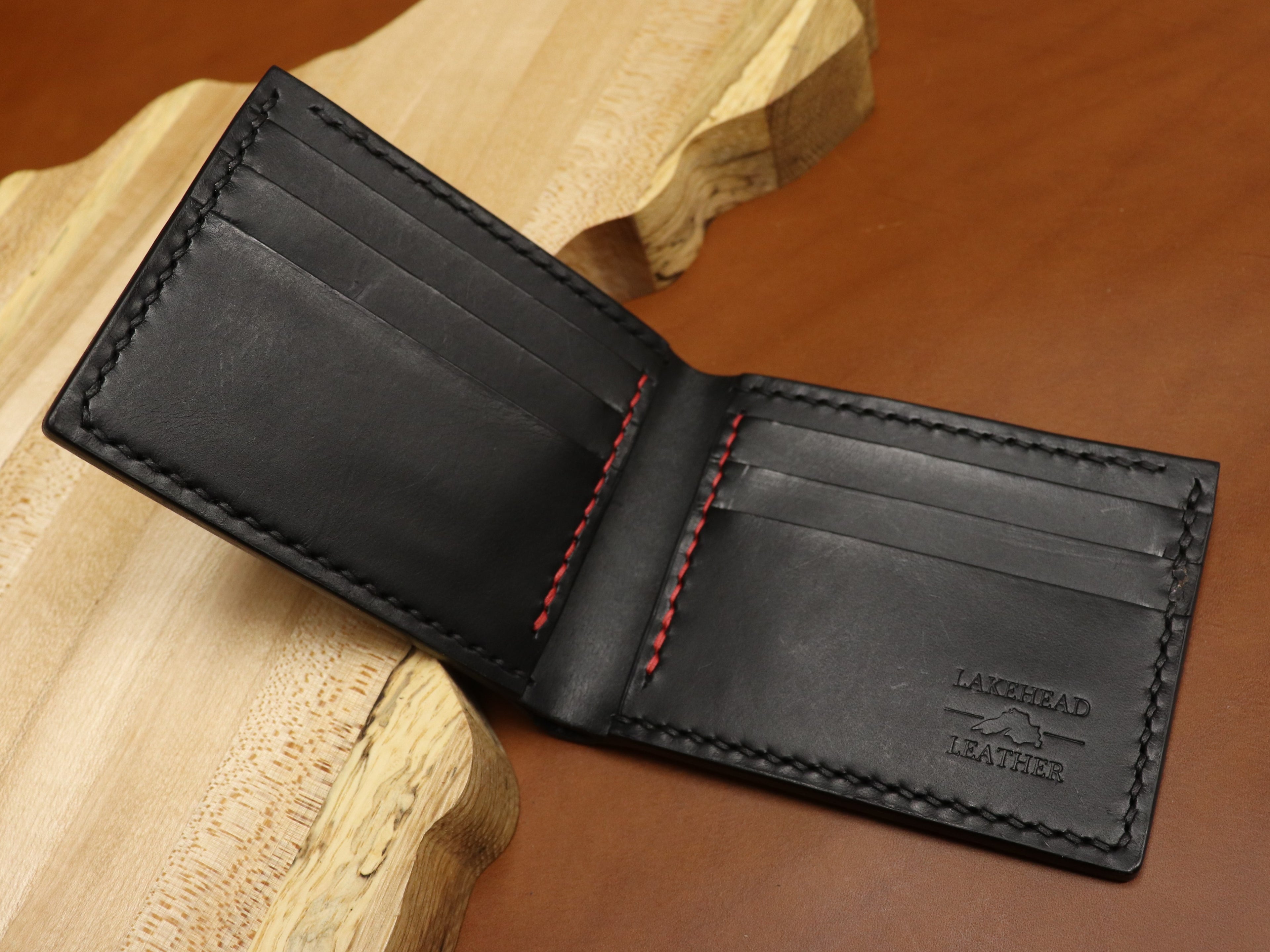 Bi-Fold - Black Buttero
