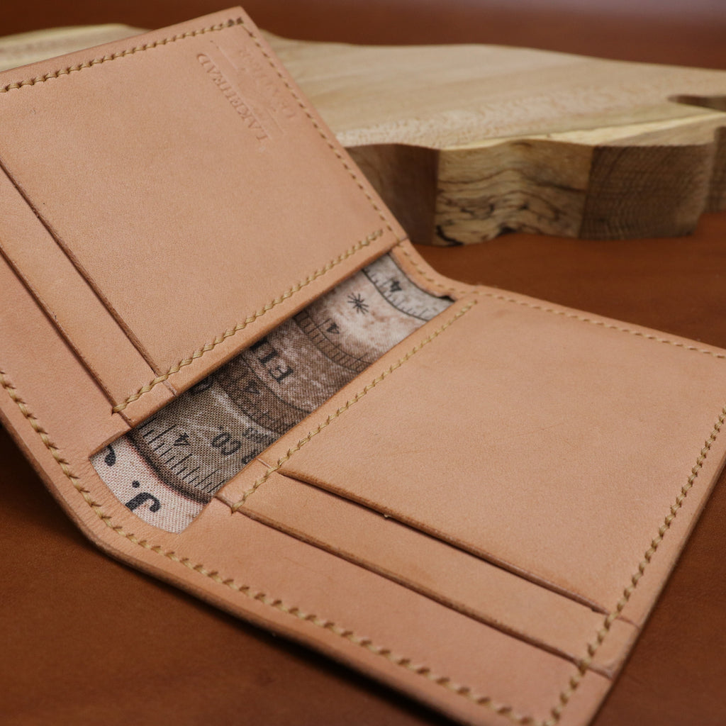 Front Pocket Wallet - Natural Veg Tan