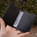 Front Pocket Wallet - Black Buttero