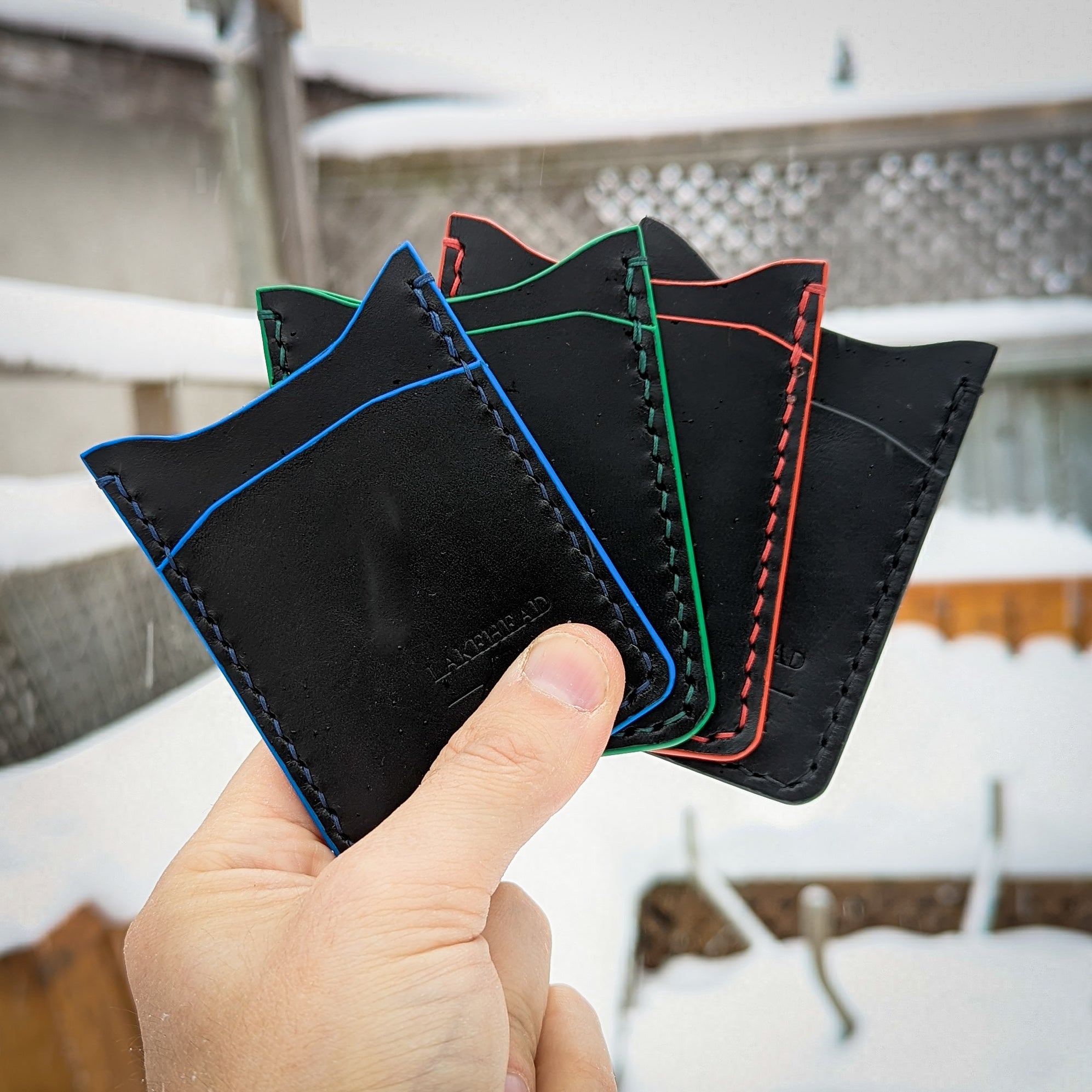 C1 Card Holder - Black Buttero