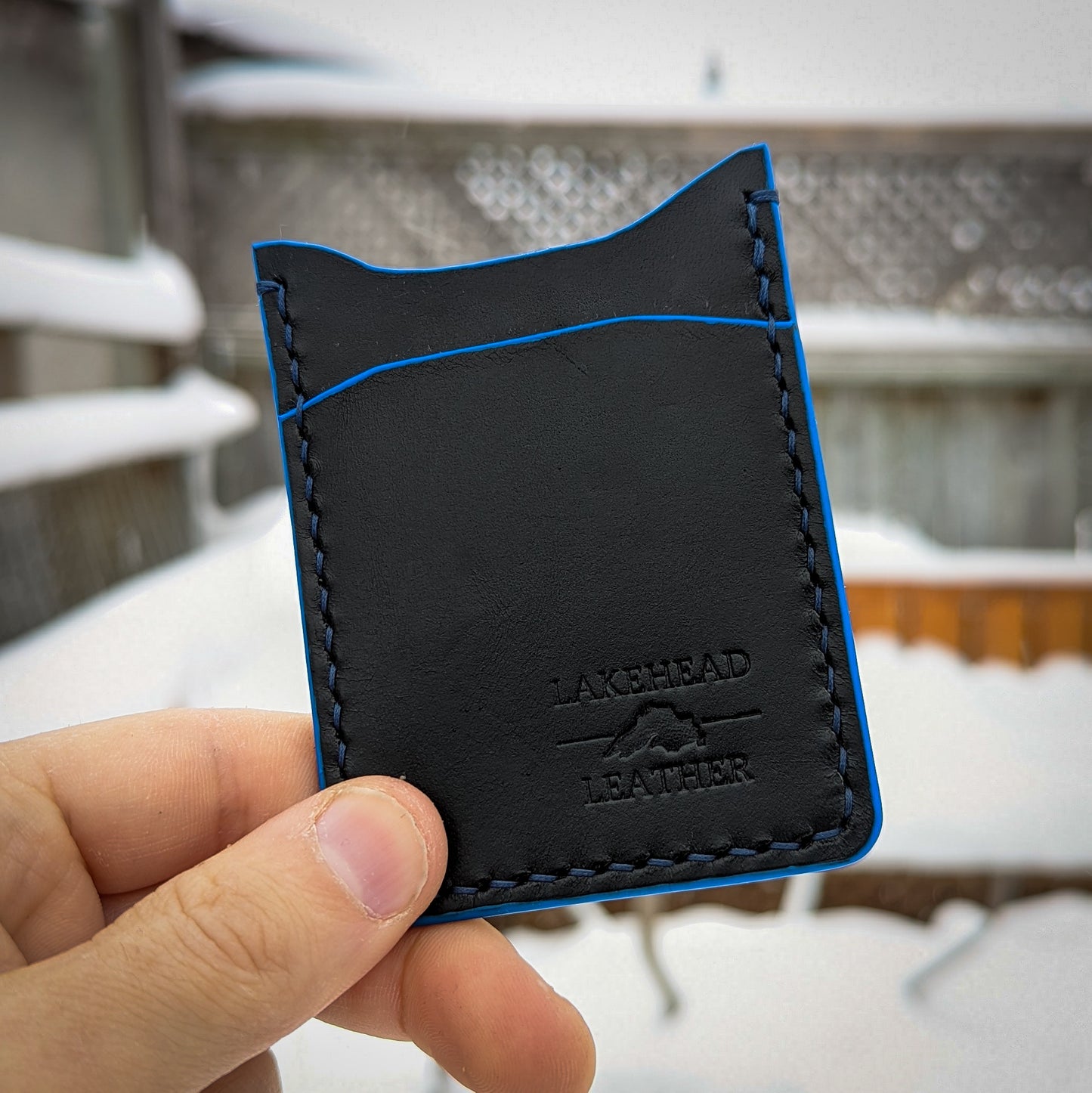 C1 Card Holder - Black Buttero